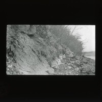 Original caption: Ledge of National Stone Quarry, east of Louisville. 1911, Cass County. (121111-00236)