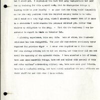 Frank H. Shoemaker typescript, 28 pages, titled "At Fort Riley, Kansas" on activities at Fort Riley between Oct. 12-29, 1903.