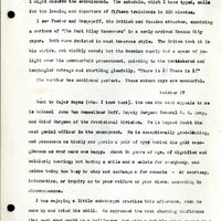 Frank H. Shoemaker typescript, 28 pages, titled "At Fort Riley, Kansas" on activities at Fort Riley between Oct. 12-29, 1903.