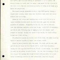 Frank H. Shoemaker typescript, 32 pages, detailing bird sightings, field trips, photography, and associated activities in Omaha, Nebraska.