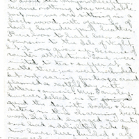 Edith Schwartz Clements handwritten letter