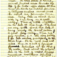 Raymond J. Pool Field Notes and Records