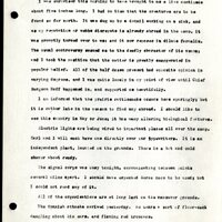 Frank H. Shoemaker typescript, 28 pages, titled "At Fort Riley, Kansas" on activities at Fort Riley between Oct. 12-29, 1903.