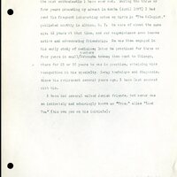 Frank H. Shoemaker typescript, 32 pages, detailing bird sightings, field trips, photography, and associated activities in Omaha, Nebraska.