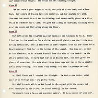 Elizabeth Van Sant transcribed letters