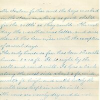 Handwritten 10 page letter from Lillie C. Bruner to Lawrence Bruner, "We read several of your letters sent from home…"