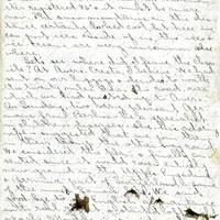 Edith Schwartz Clements handwritten letter