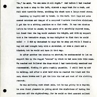 Frank H. Shoemaker typescript, 19 pages, noted on front page as "Have selected from my pocket day-dooks items pertaining to my leisure activities while on trips as private secretary to General Auditor of U.P.-S.P. and affiliates."