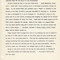 Elizabeth Van Sant transcribed letters