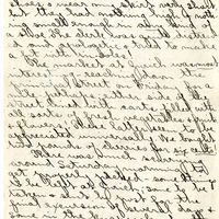 Edith Schwartz Clements handwritten letter