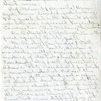 Edith Schwartz Clements handwritten letter