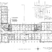 Description: Second Floor Plan Year: 1917