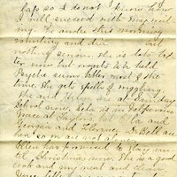 Handwritten 11 page letter from Marcia Bruner to Lawrence Bruner, "The letter you wrote June 27 got here…"