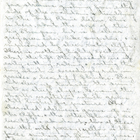 Edith Schwartz Clements handwritten letter