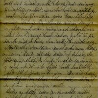 Handwritten 5 page letter from Marcia Bruner to Lawrence Bruner, "I think I will have to change the day that I write…"
