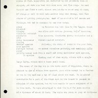 Frank H. Shoemaker typescript, 32 pages, detailing bird sightings, field trips, photography, and associated activities in Omaha, Nebraska.