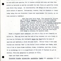 Frank H. Shoemaker typescript, 11 pages, notes and bird lists from field trip at Havelock, Nebraska, and areas surrounding Lincoln, Nebraska