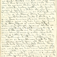 Edith Schwartz Clements handwritten letter