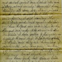 Handwritten 5 page letter from Marcia Bruner to Lawrence Bruner, "I think I will have to change the day that I write…"