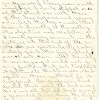 Edith Schwartz Clements handwritten letter