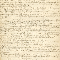 Handwritten letter, 2 pages, from Robert H. Wolcott to Frank H. Shoemaker, "I have these beetles unlabeleed awaiting that formality and give me your the list:"