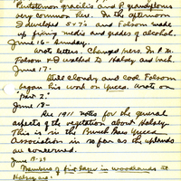 Raymond J. Pool Field Notes and Records