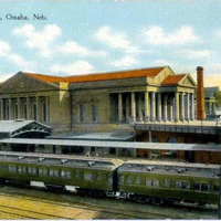 on the Omaha Burlington Station prior to its renovation.