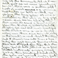 Edith Schwartz Clements handwritten letter