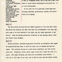 Elizabeth Van Sant transcribed letters