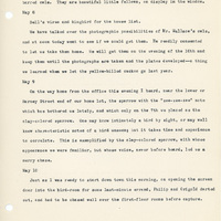Elizabeth Van Sant transcribed letters