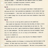 Elizabeth Van Sant transcribed letters