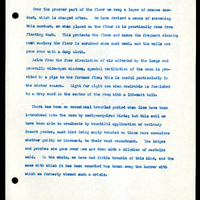 Frank H. Shoemaker typescript narrative, 29 pages,  on the bird room in Omaha home, with details on bird and insects.