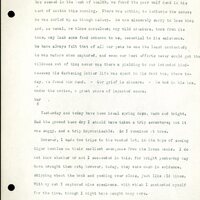 Frank H. Shoemaker typescript, 32 pages, detailing bird sightings, field trips, photography, and associated activities in Omaha, Nebraska.