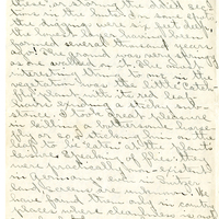 Edith Schwartz Clements handwritten letter