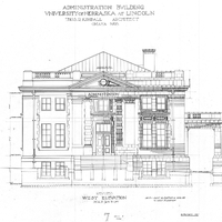 West Elevation Year: 1905