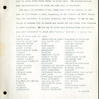 Frank H. Shoemaker typescript, 46 pages, detailing bird sightings, field trips, photography, and associated activities in Omaha, Nebraska.
