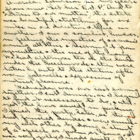 Edith Schwartz Clements handwritten letter