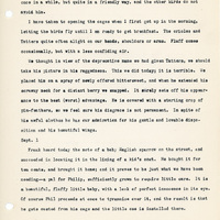 Elizabeth Van Sant transcribed letters