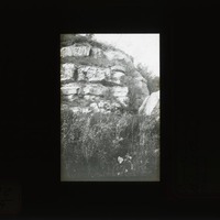 Original caption: Lower ledge of l.s. at Rock Bluff Point, so. of Plattsmouth, Nebr. Film XVII 6. 10-13-'11 NAB. Cass County. (121111-00228)