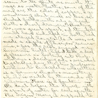Edith Schwartz Clements handwritten letter