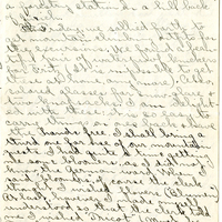Edith Schwartz Clements handwritten letter