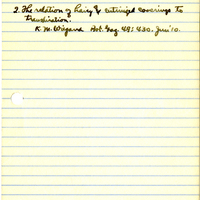 Raymond J. Pool Field Notes and Records