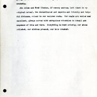 Frank H. Shoemaker typescript, 19 pages, noted on front page as "Have selected from my pocket day-dooks items pertaining to my leisure activities while on trips as private secretary to General Auditor of U.P.-S.P. and affiliates."