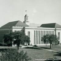 South facade, with Teachers College on right