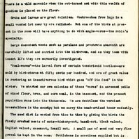 Frank H. Shoemaker typescript, 23 pages, on the bird-room in Omaha home