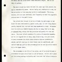 Frank H. Shoemaker typescript narrative, 29 pages,  on the bird room in Omaha home, with details on bird and insects.