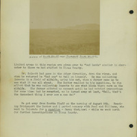 Frank Shoemaker Narratives, Sidney, Banner County, Scotts Bluff, July 30-Aug. 9, 1911