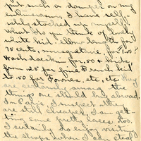 Edith Schwartz Clements handwritten letter