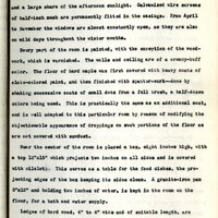 Frank H. Shoemaker typescript, 23 pages, on the bird-room in Omaha home