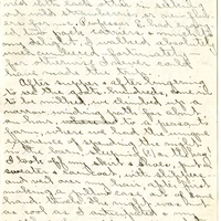 Edith Schwartz Clements handwritten letter